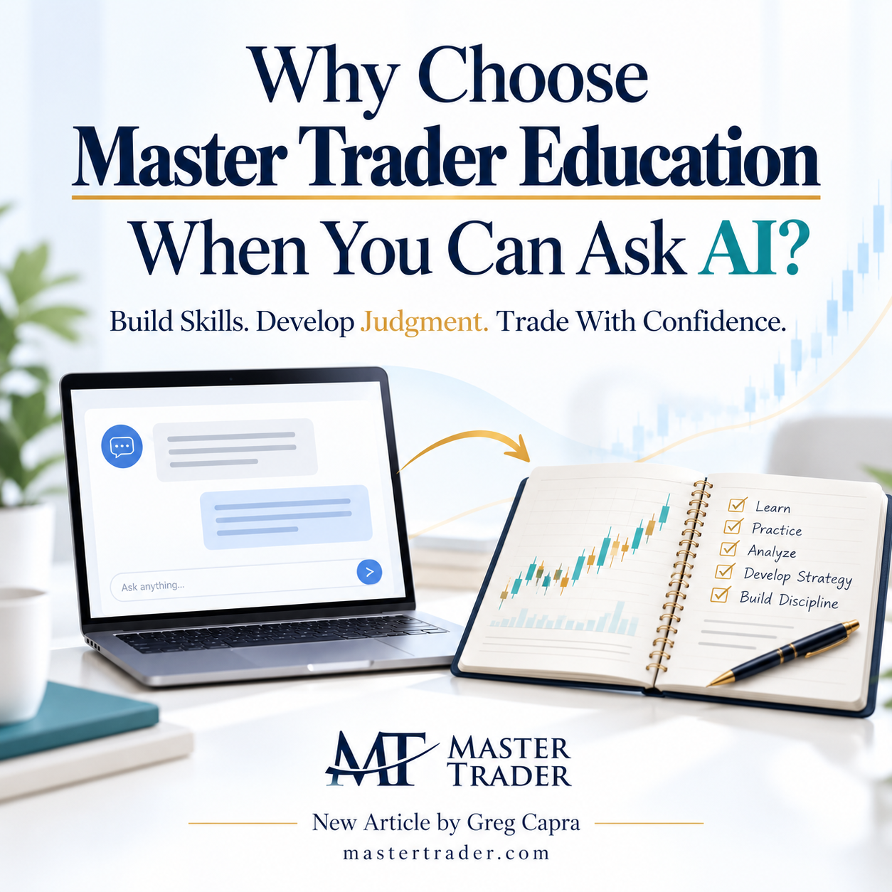 From AI Answers to Trading Skills